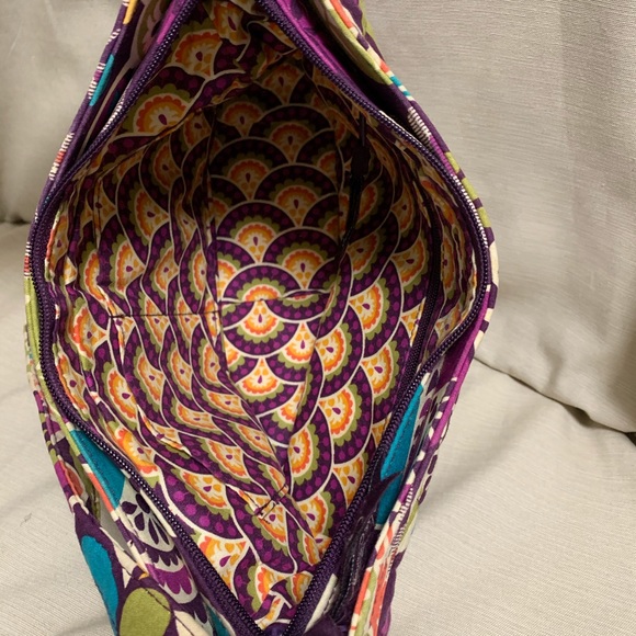 Vera Bradley Petal Pink / Plum Crazy 2 bag Combo - Picture 7 of 8